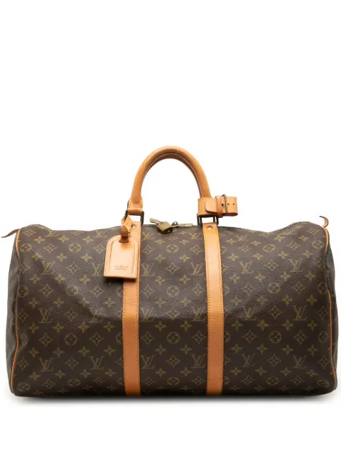 Louis Vuitton Pre-Owned 1990-2020 Monogram Keepall 50 travel bag