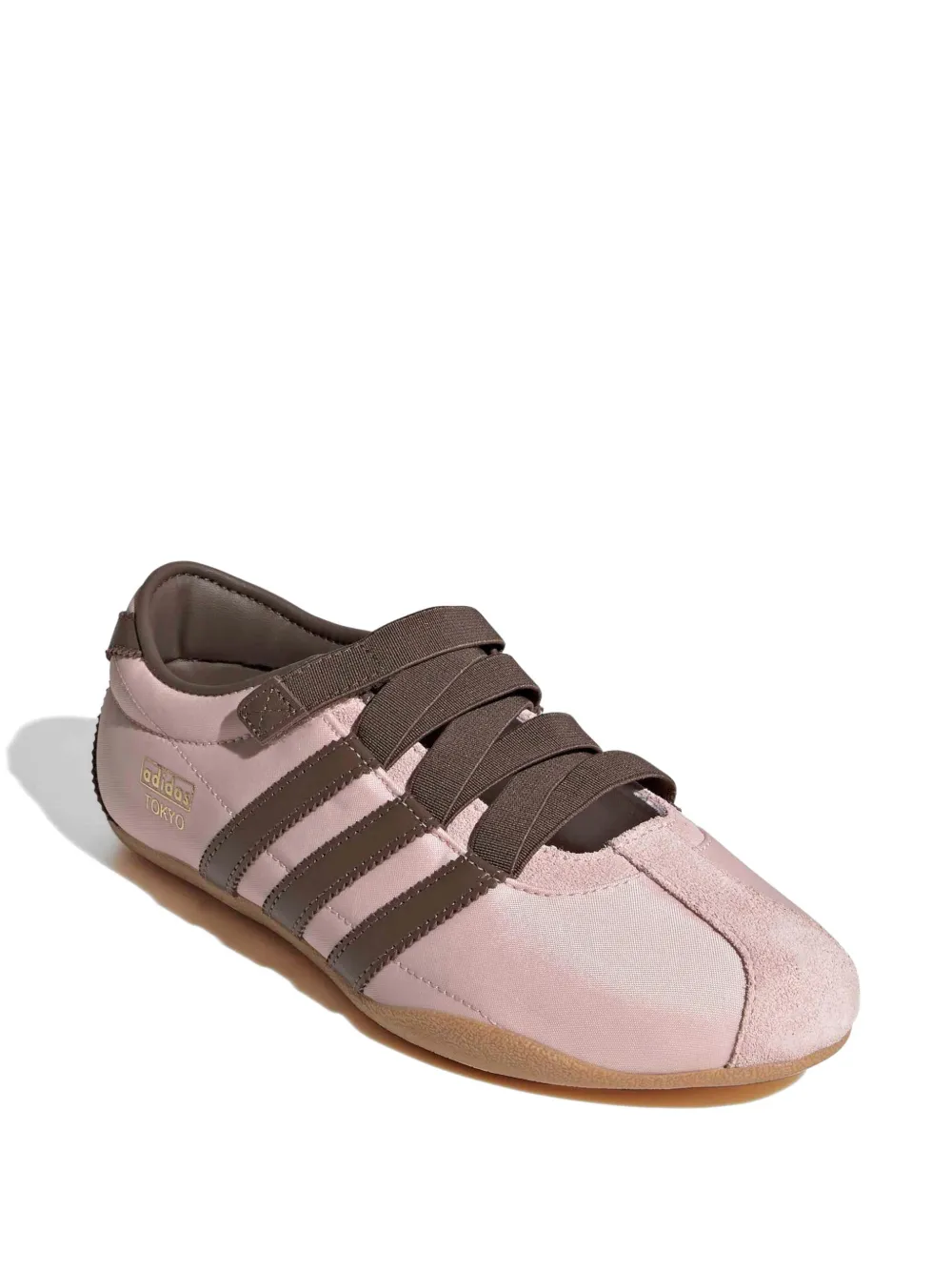 adidas Tokyo Mary Jane touch-strap ballet flats Roze