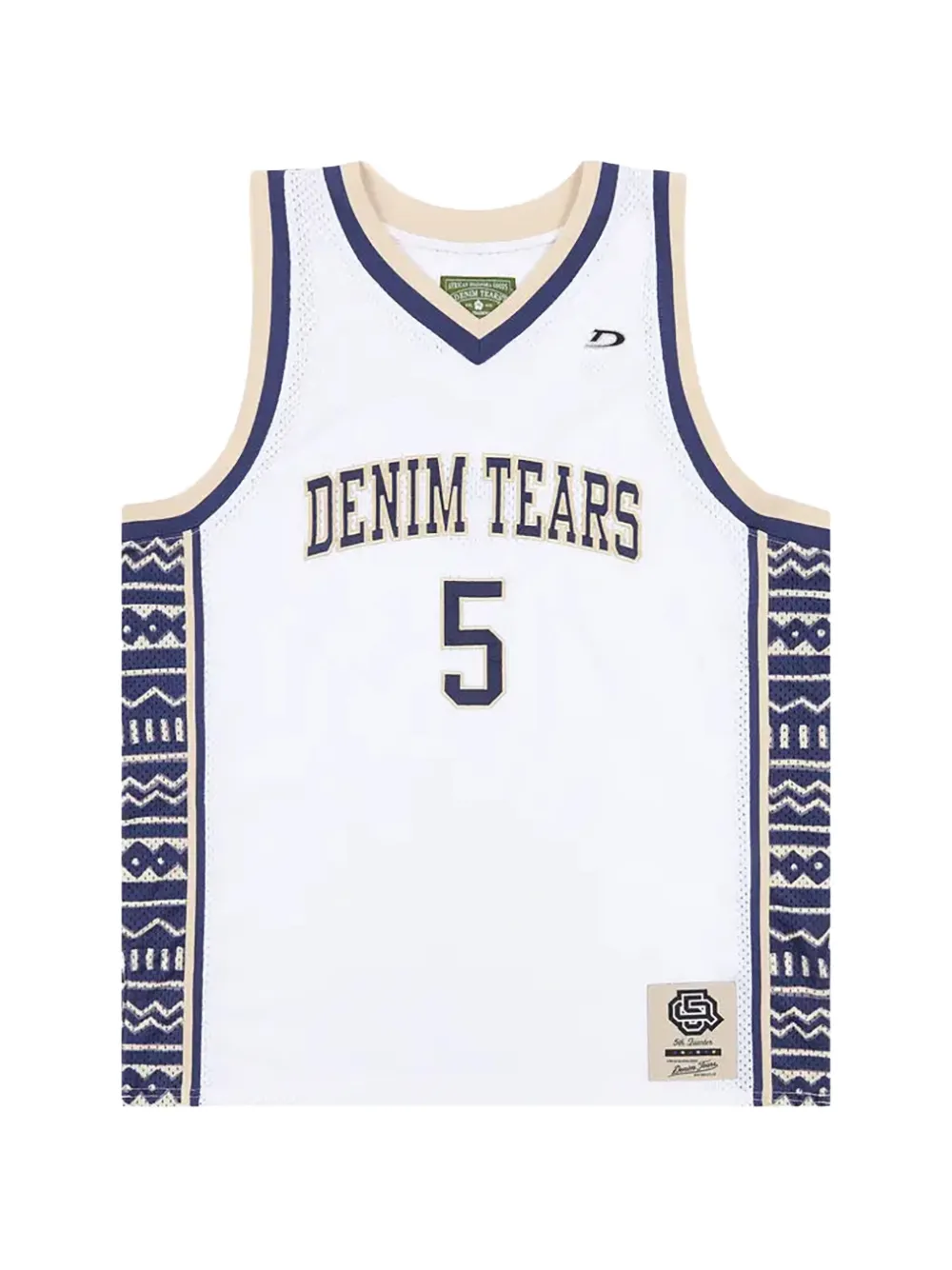Denim Tears Game jersey - Weiß