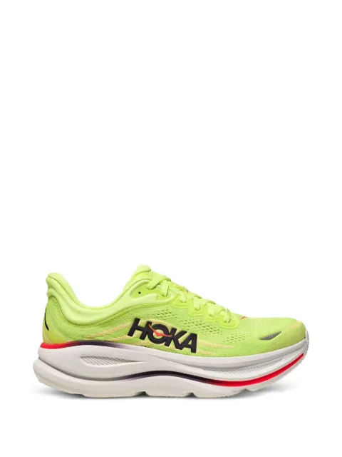 HOKA Bondi 9 "Neon Yuzu/Sunlight" sneakers
