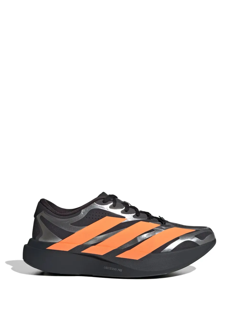 adidas ADIZERO EVO striped metallic sneakers Zwart