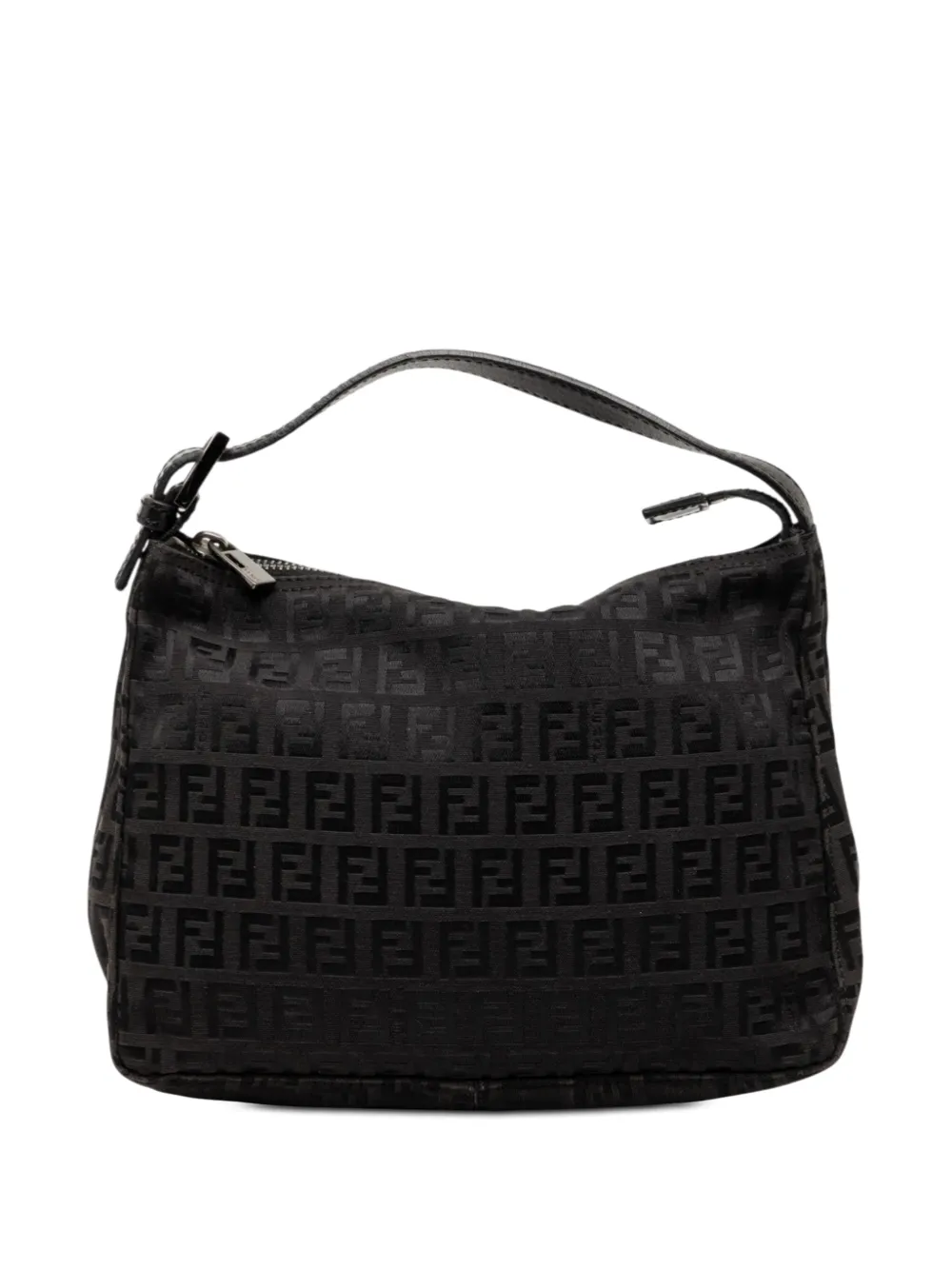 Fendi Pre-Owned 2000-2010 Zucchino Canvas handbag - Nero