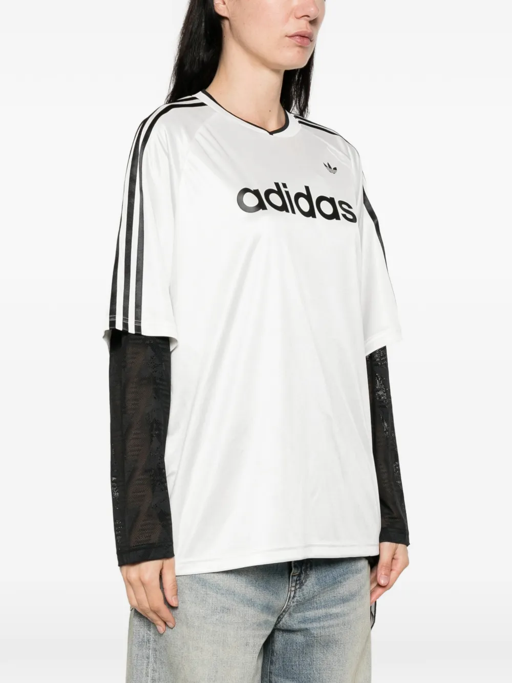 adidas T-shirt met logo Wit