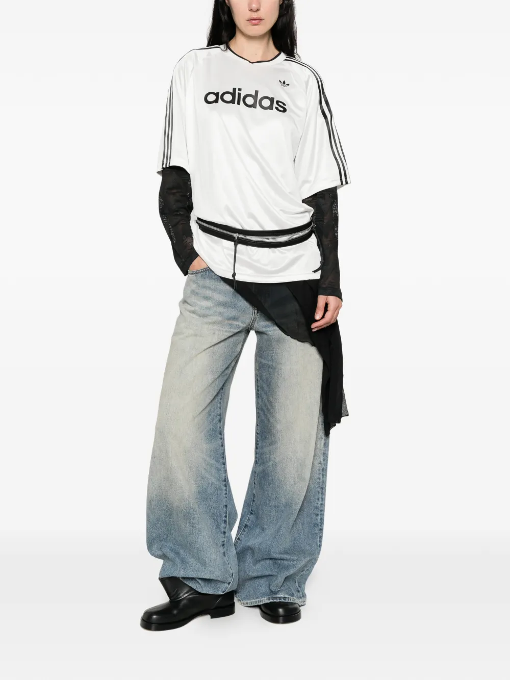 adidas T-shirt met logo Wit
