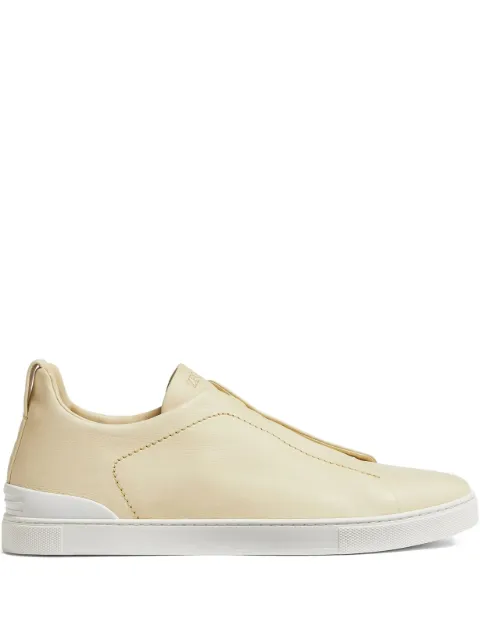 Zegna слипоны Triple Stitch