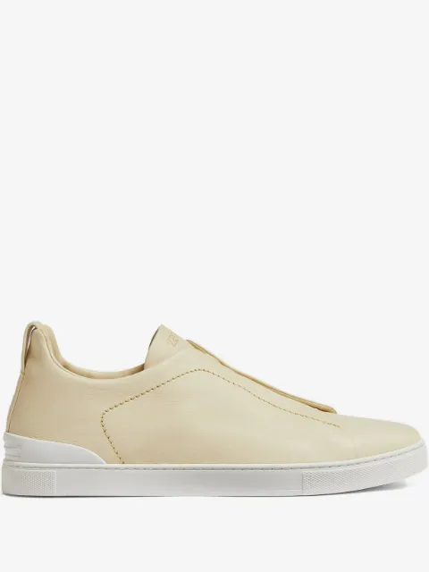 Zegna Triple Stitch slip-on sneakers