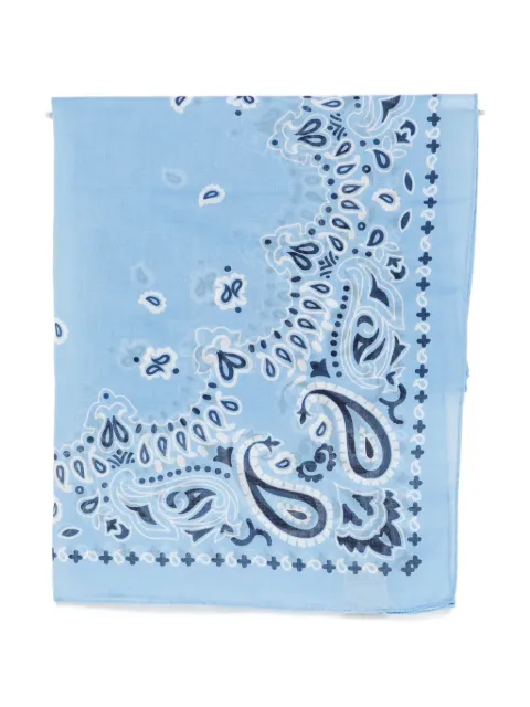Destin paisley-print scarf