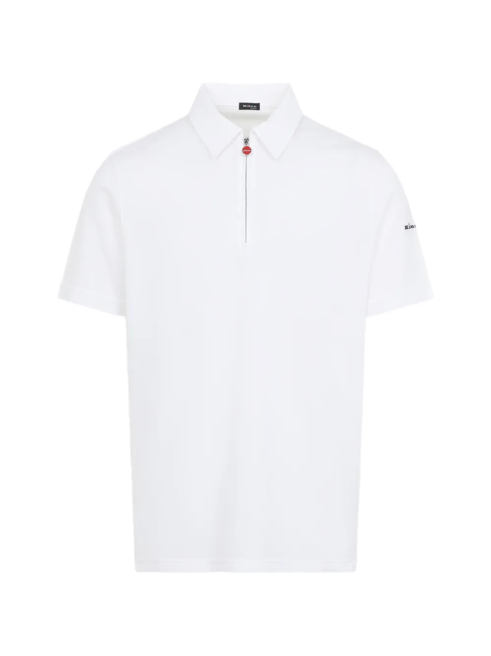Kiton 집업 폴로 셔츠 | 화이트 | Image 1