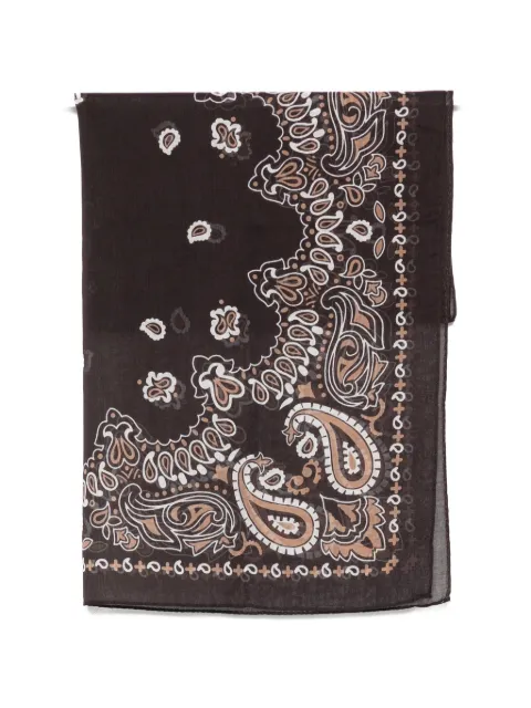 Destin paisley-print bandana scarf