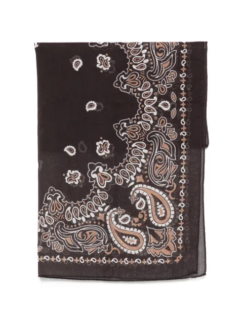 Destin paisley-print bandana scarf
