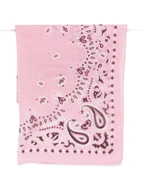 Destin paisley-print scarf