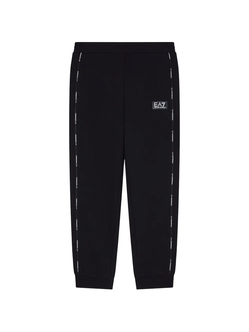 Emporio Armani Kids logo-detail track pants - Nero