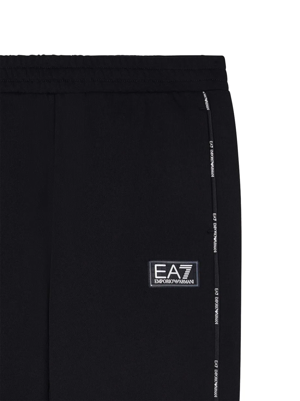 Emporio Armani Kids Trainingsbroek met logo Zwart