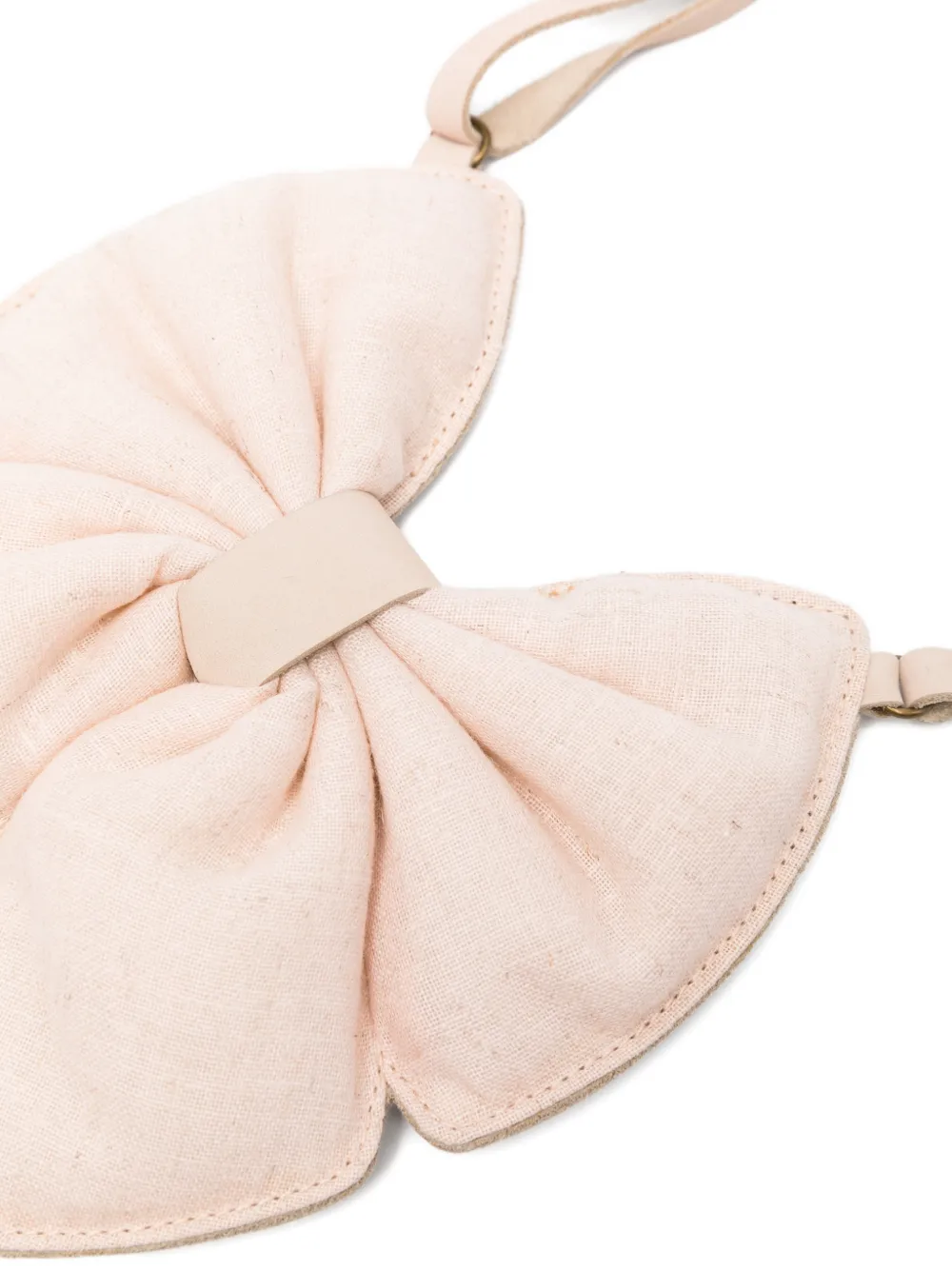 Donsje Klasina schoudertas met strik Roze