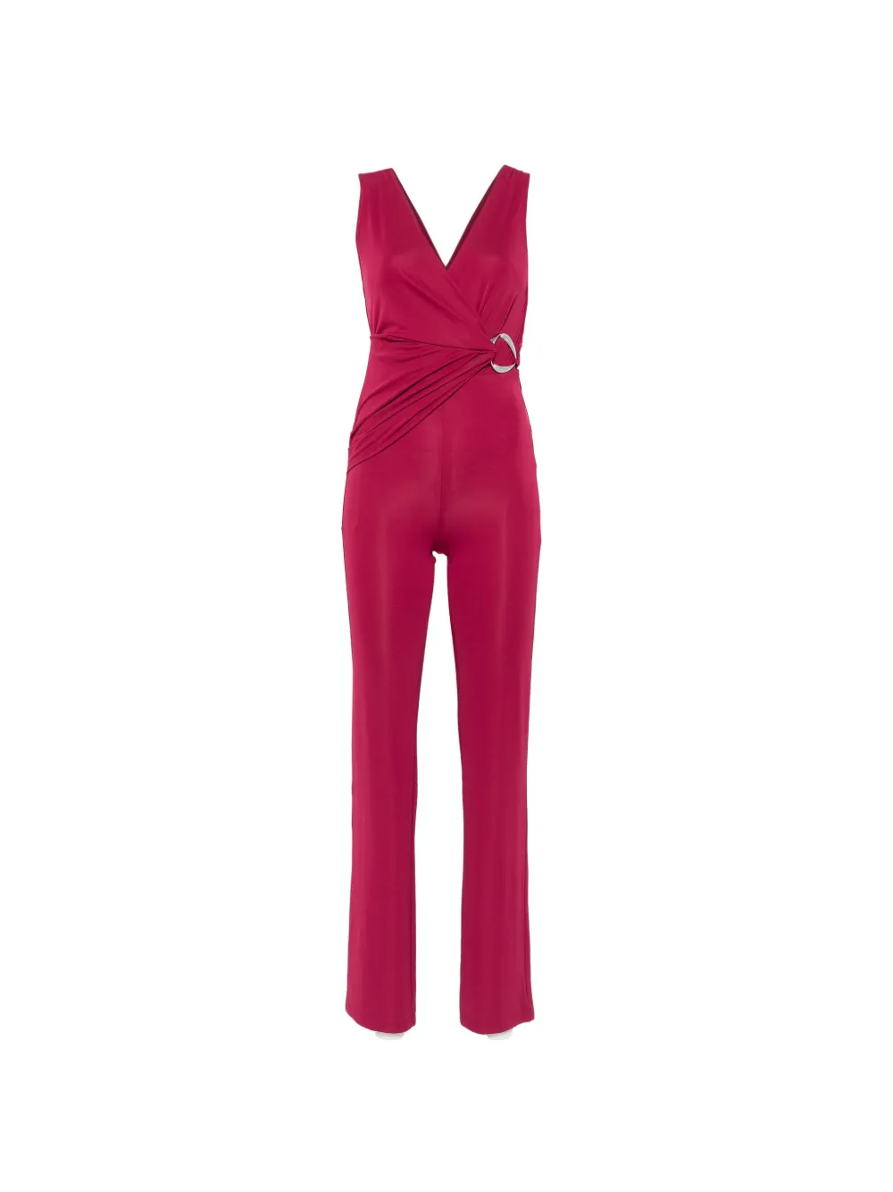 Patrizia Pepe ring-detail jumpsuit - Rot