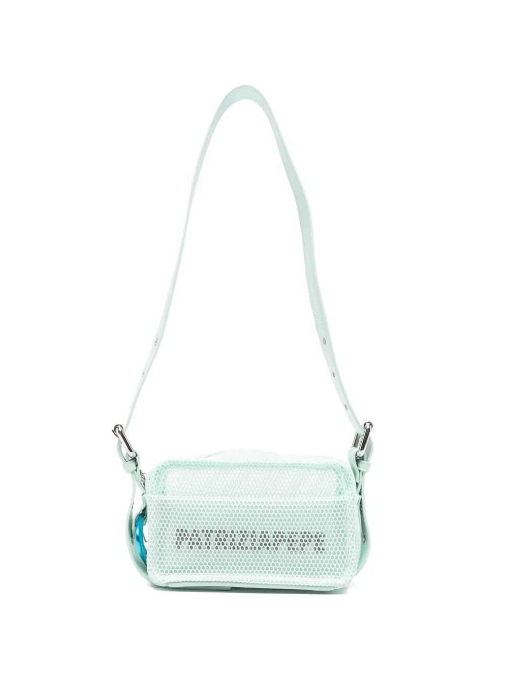 Patrizia Pepe small In My Space mesh shoulder bag - Verde