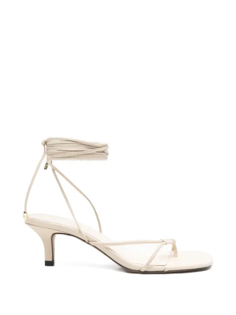 Patrizia Pepe tie-fastening sandals