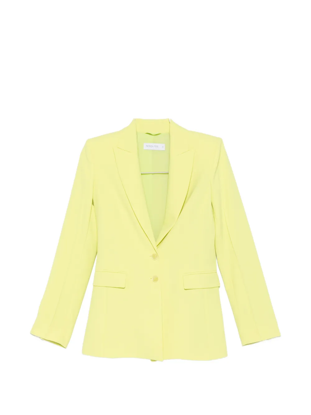 Patrizia Pepe long-sleeve buttoned blazer - Verde