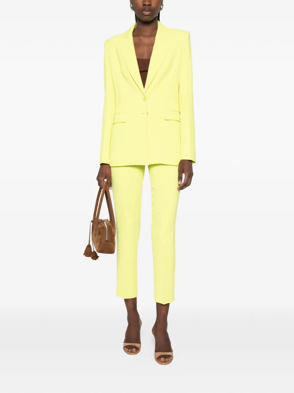Patrizia Pepe Blazer met knopen Groen