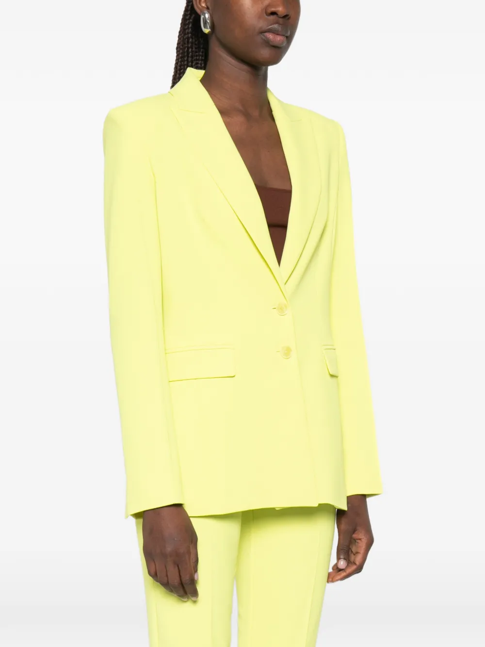 Patrizia Pepe Blazer met knopen Groen