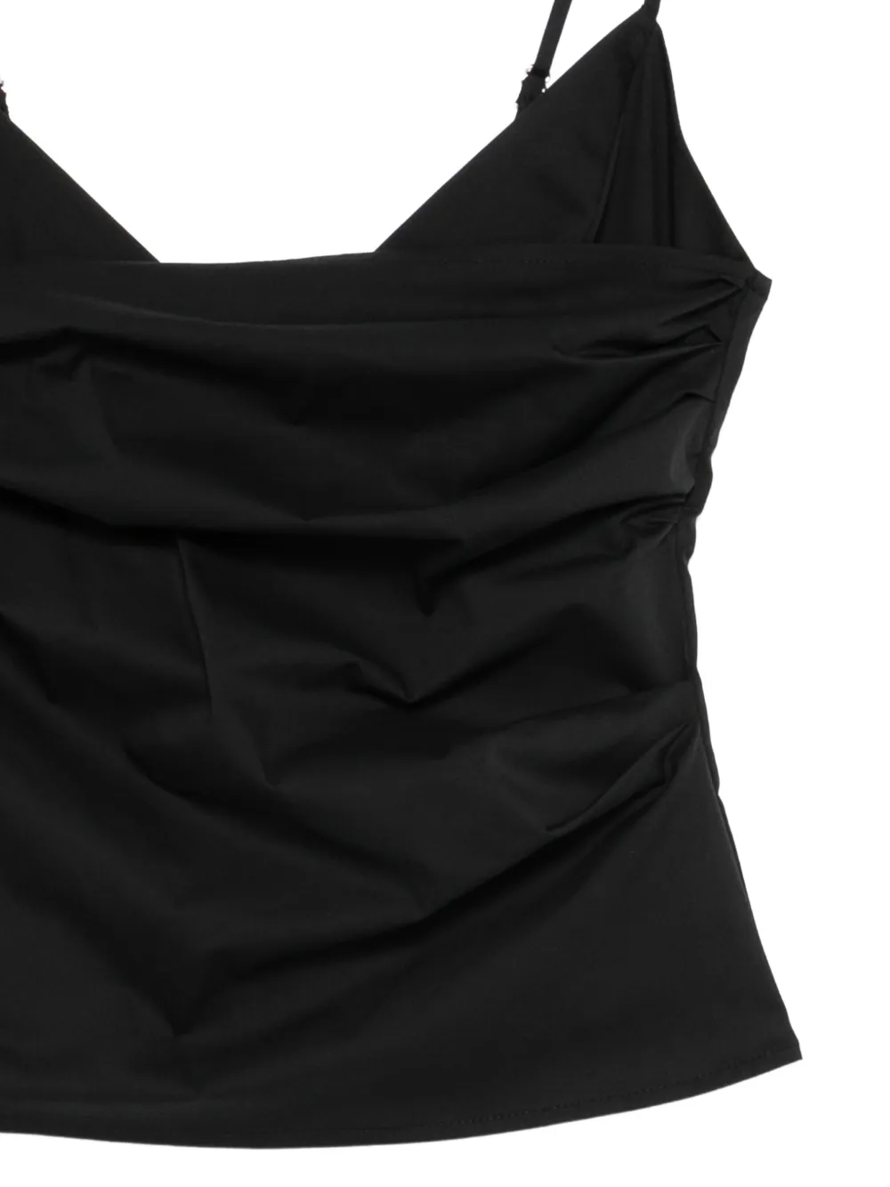 Patrizia Pepe Top met V-hals Zwart