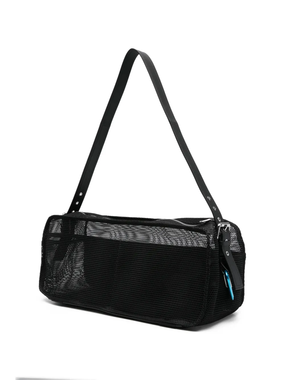 Patrizia Pepe Mesh crossbodytas Zwart