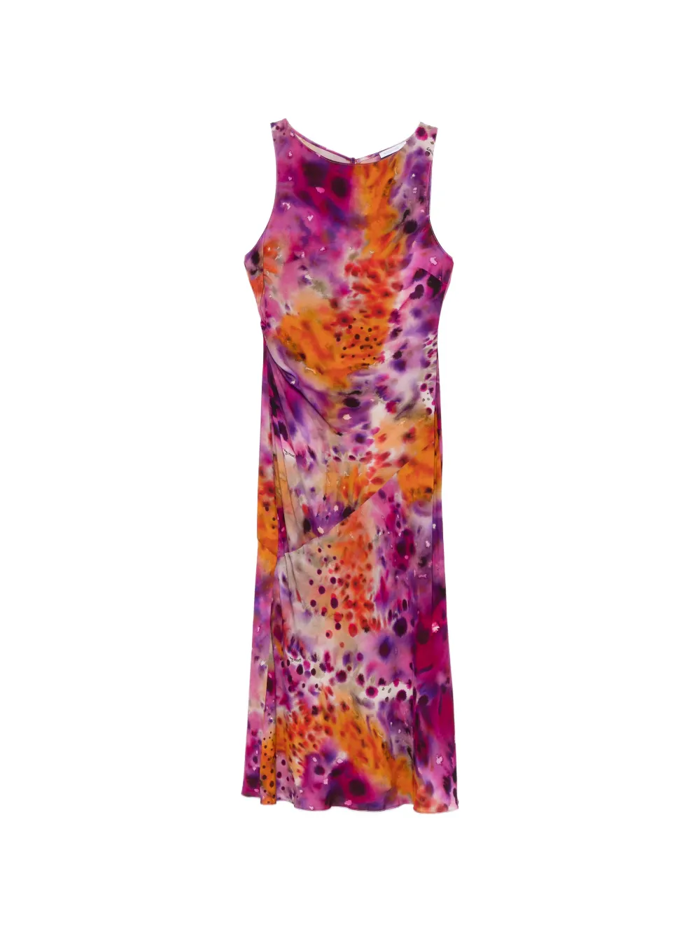 Patrizia Pepe printed midi dress - Rosa