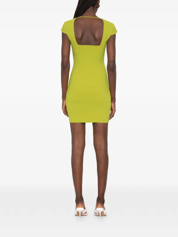 patrizia pepe sweetheart neck sleeveless mini dress Patrizia Pepe Mini Sweetheart-neck Jersey Dress