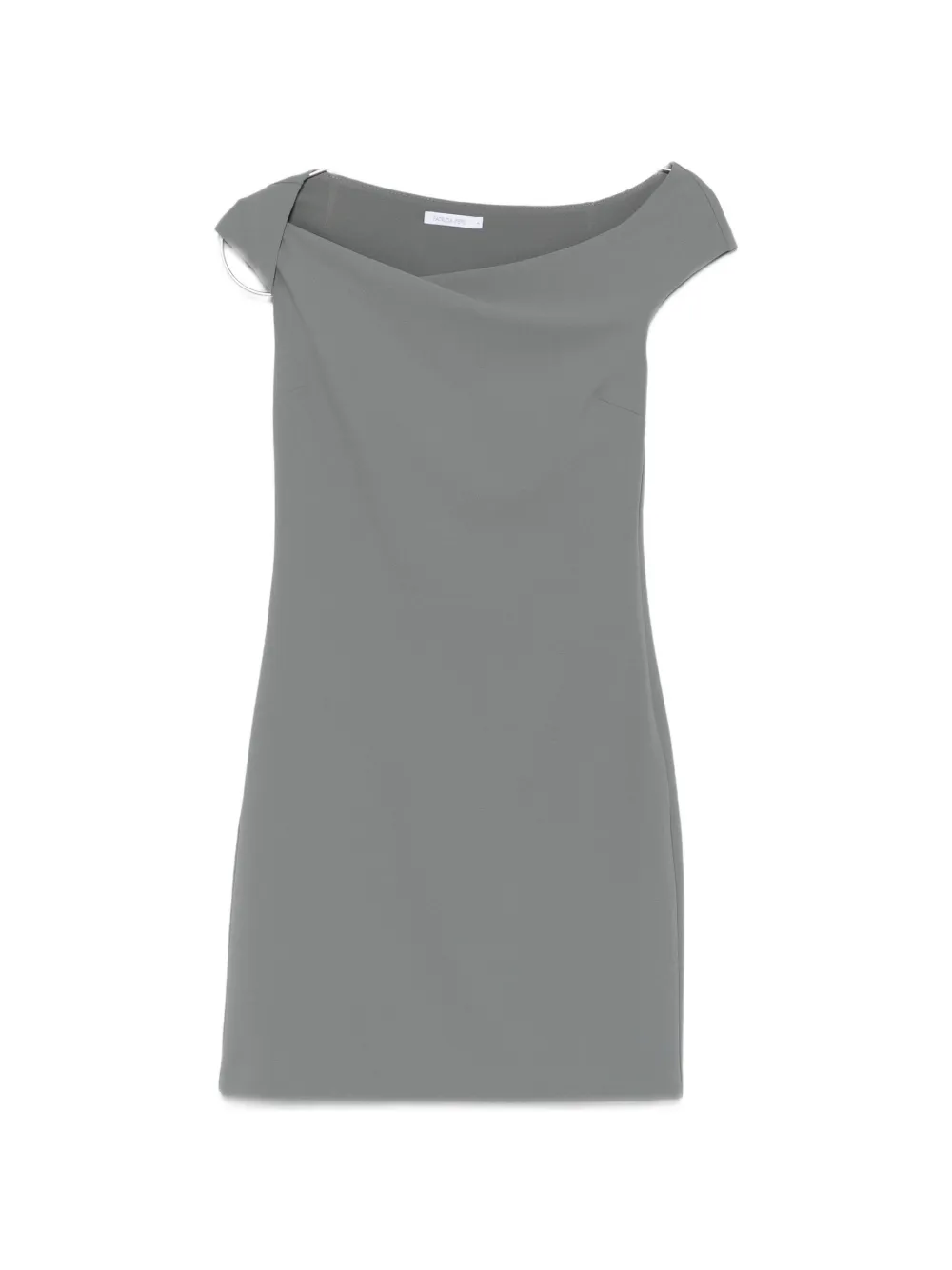 Patrizia Pepe mini torçon dress - Grigio