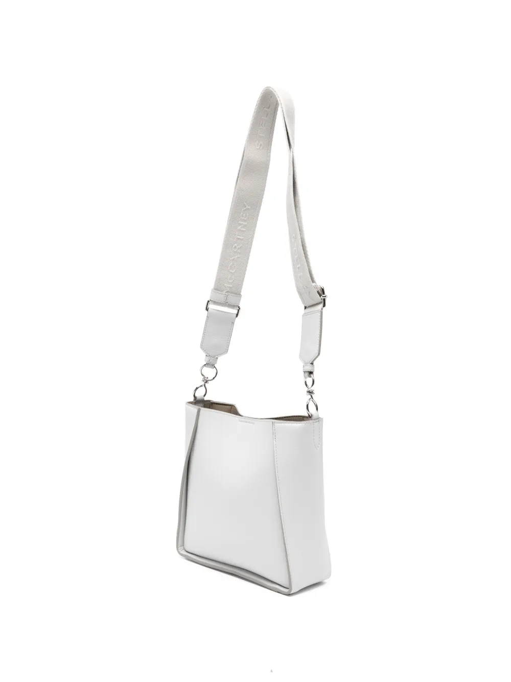 Stella McCartney Crossbodytas met logo Grijs