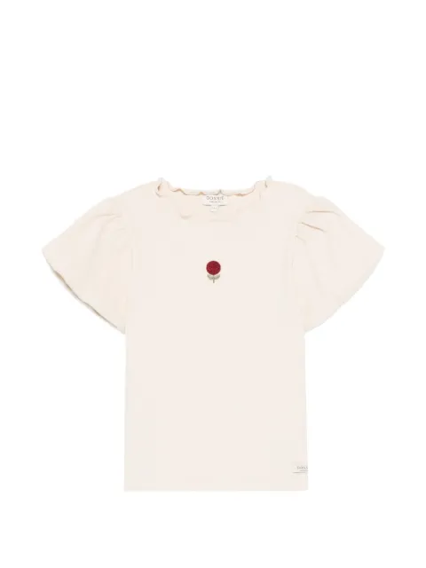 Donsje Marien ruffled rose T-shirt