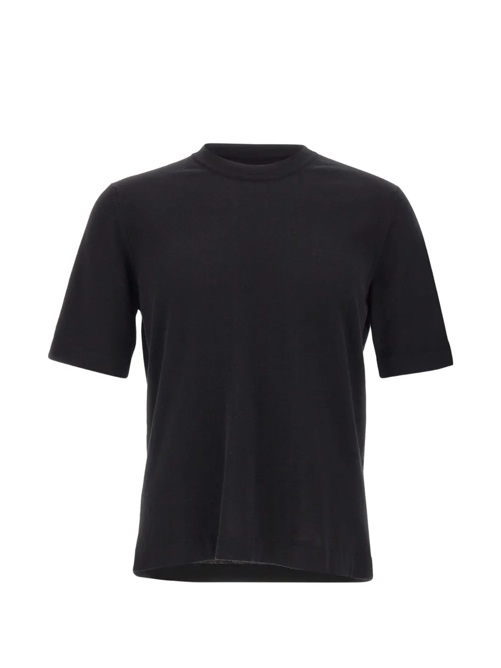 K-Way ribbed patch cotton sweater - Nero