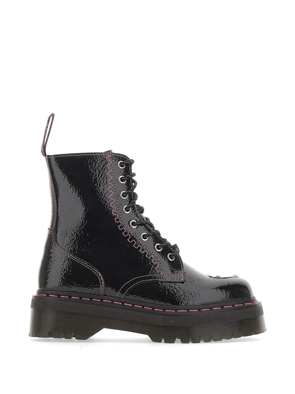 Dr. Martens Jadon TP heart-plaque platform boots - Nero