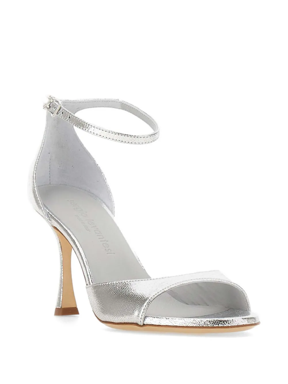 Sergio Levantesi Hope6 sandalen met enkelbandje Zilver