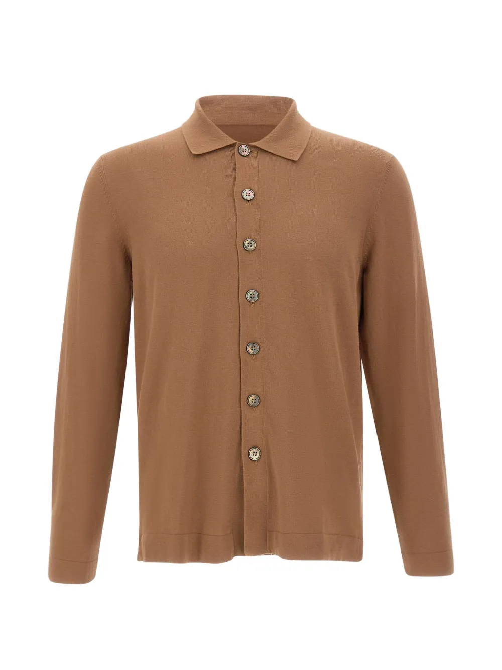 Gran Sasso buttoned long-sleeve shirt - Marrone