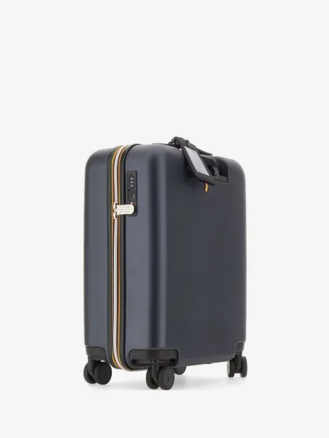 K-Way logo pattern luggage