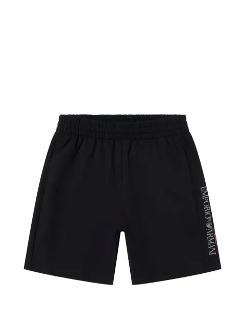 Emporio Armani Kids Short com estampa de logo