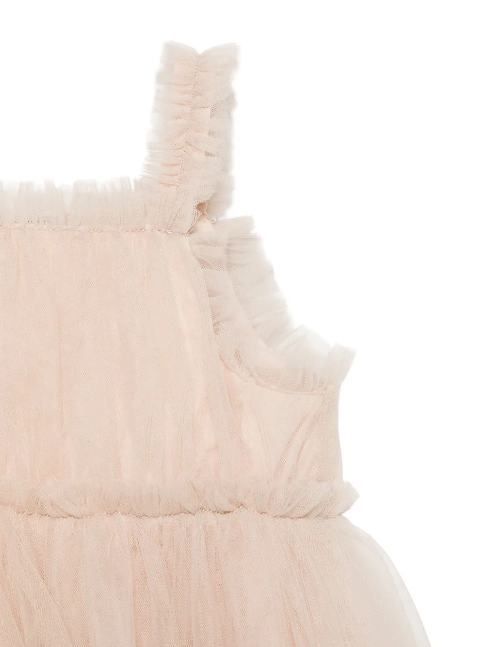 Donsje Elysa jurk met ruches Roze