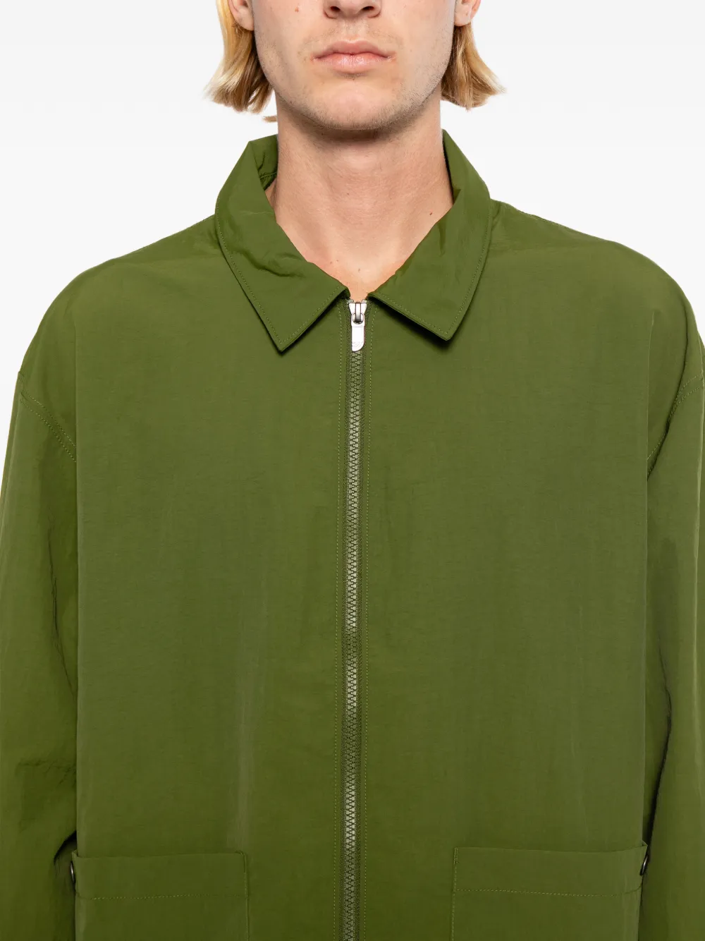The North Face Red Box overhemd met lange mouwen Groen