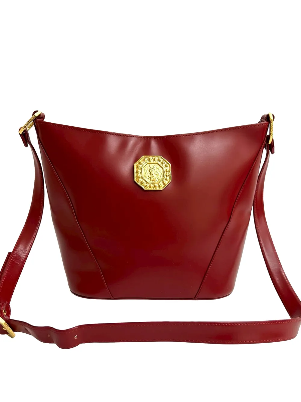 Saint Laurent Pre-Owned 2000-2025 Leather crossbody bag - Rot