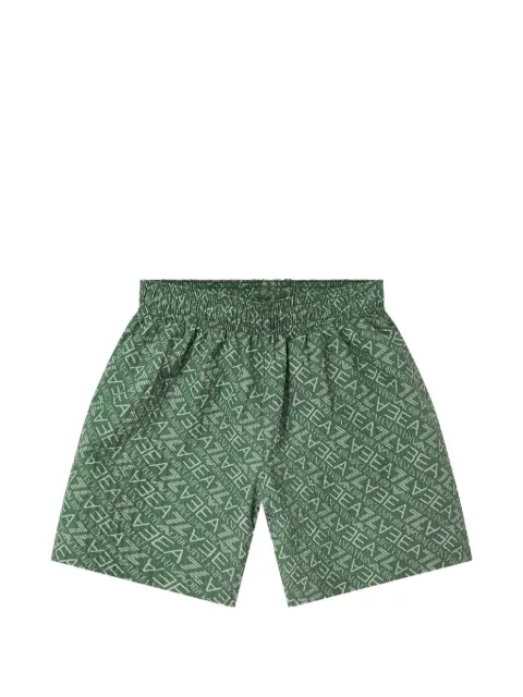 Emporio Armani Kids monogram-pattern swim shorts
