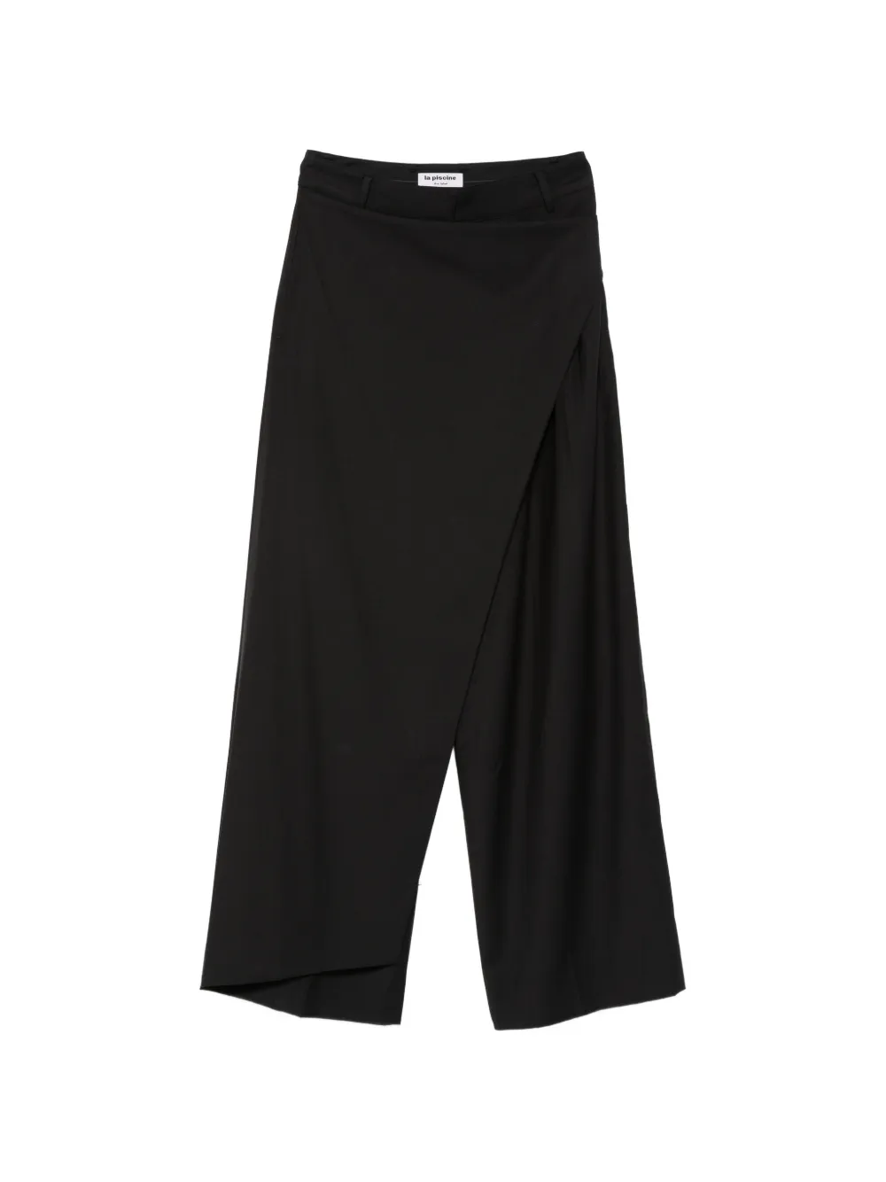La Piscine wrap trousers - Nero