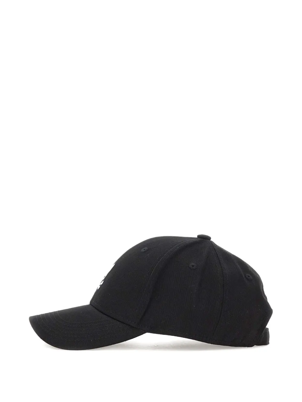  Psycho Bunny Embroidered Baseball Cap - Black 