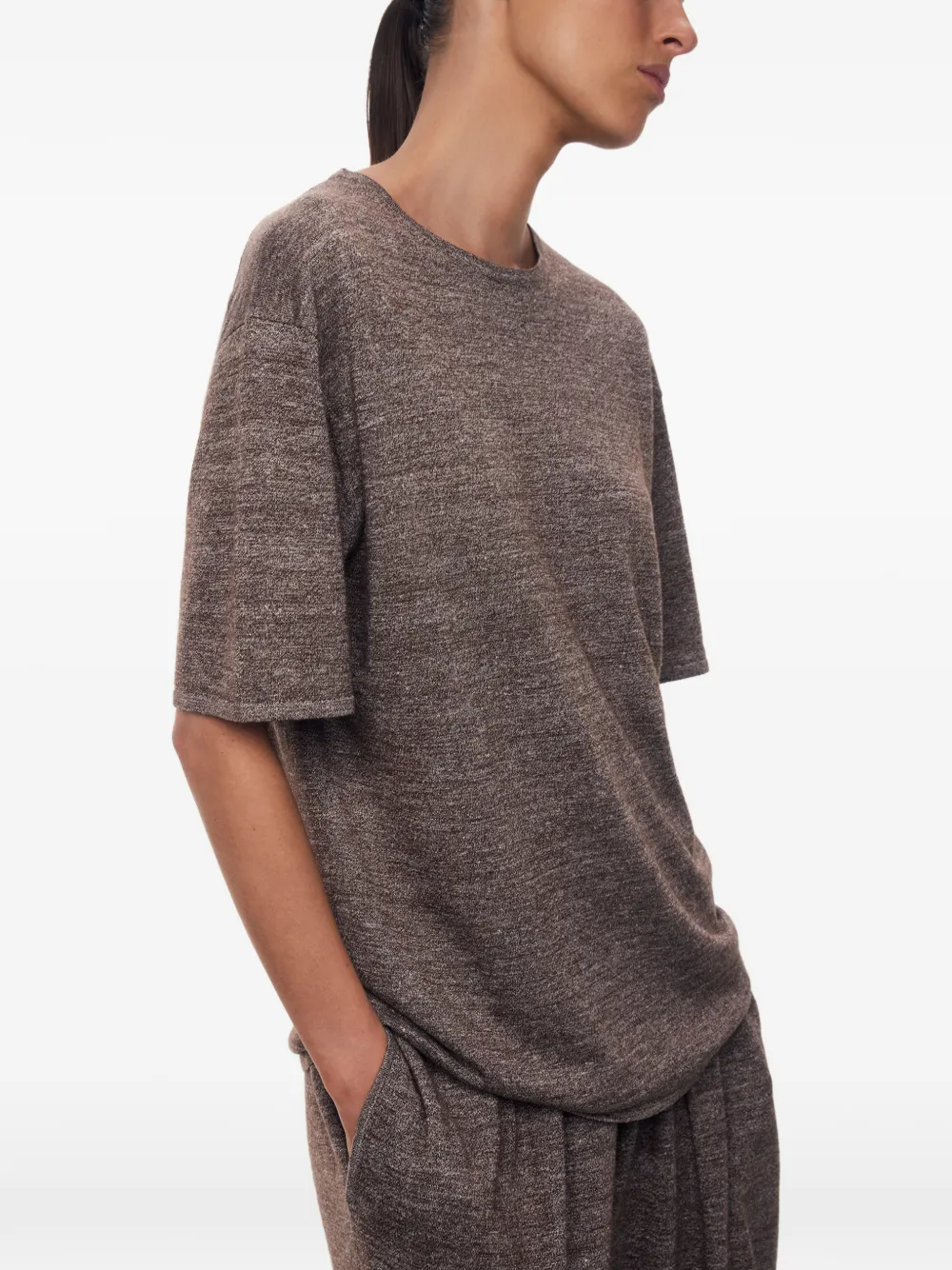 12 STOREEZ Stratum T-shirt Bruin