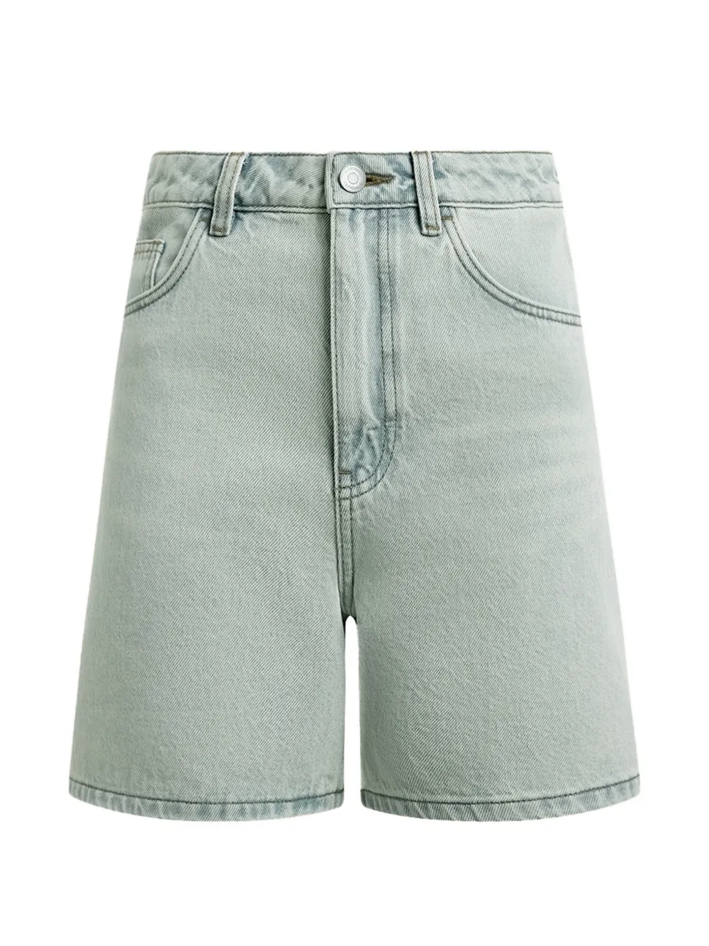 12 STOREEZ Shorts denim svasati - Blu