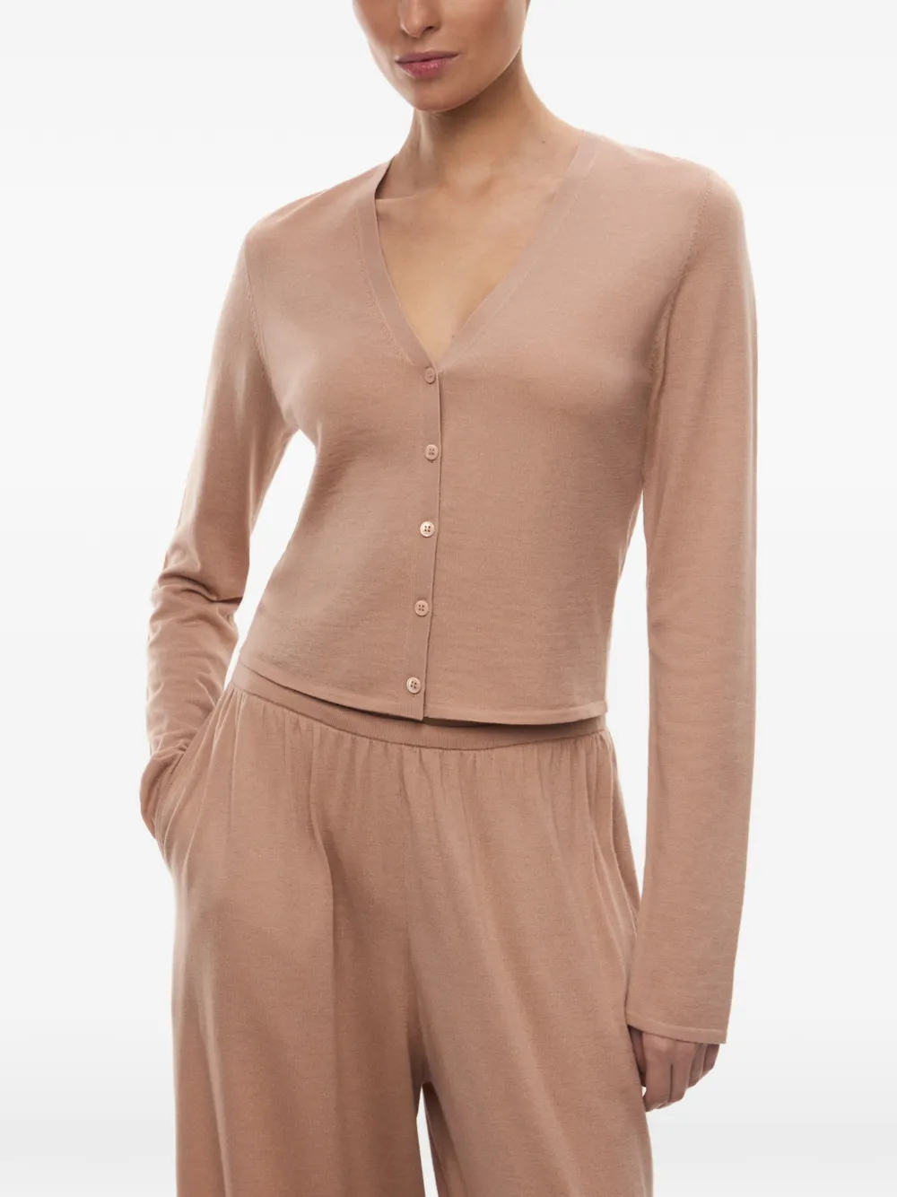12 STOREEZ Camelia vest met V-hals Roze