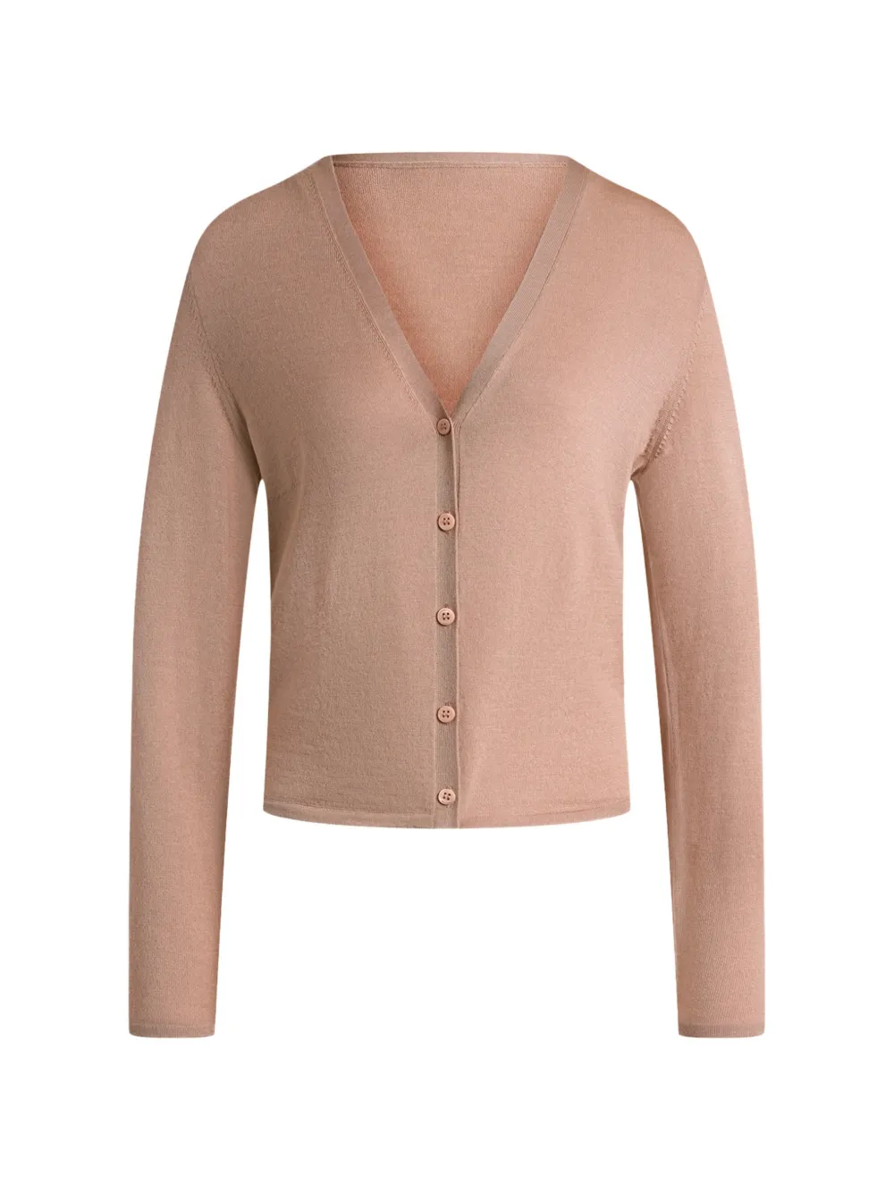 12 STOREEZ Camelia V-neck cardigan - Pink