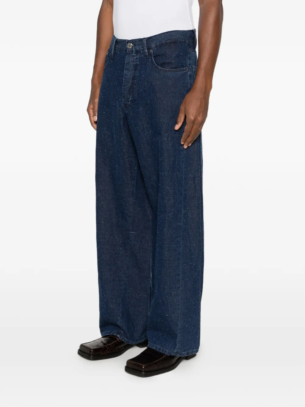 Sunflower Jeans met wijde pijpen Blauw