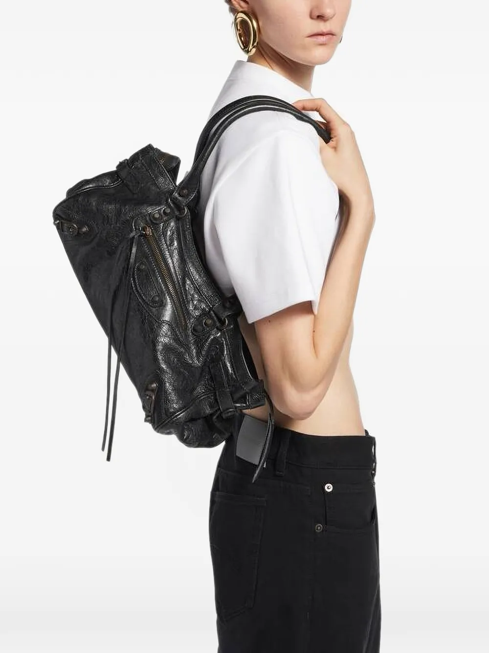 Balenciaga Le City East-West tas Zwart