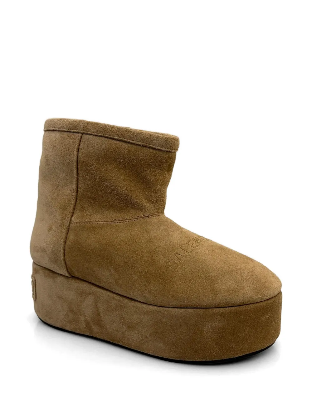 Balenciaga 65 mm Alaska laarzen met plateauzool Beige